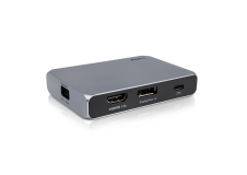 USB-C SOHO Dock - Gen.2 10Gb/s - 高达4K 60Hz, HDMI 2.0b, DP 1.4, 10Gb/s USB-A & USB-C, 双UHS-II SD读卡器, 100W PD直充 USB-C SOHO Dock - Gen.2 10Gb/s - 高达4K 60Hz, HDMI 2.0b, DP 1.4, 10Gb/s USB-A & USB-C, 双UHS-II SD读卡器, 100W PD直充